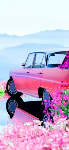 Pink Car Live Wallpapers